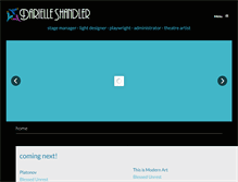Tablet Screenshot of darielleshandler.com